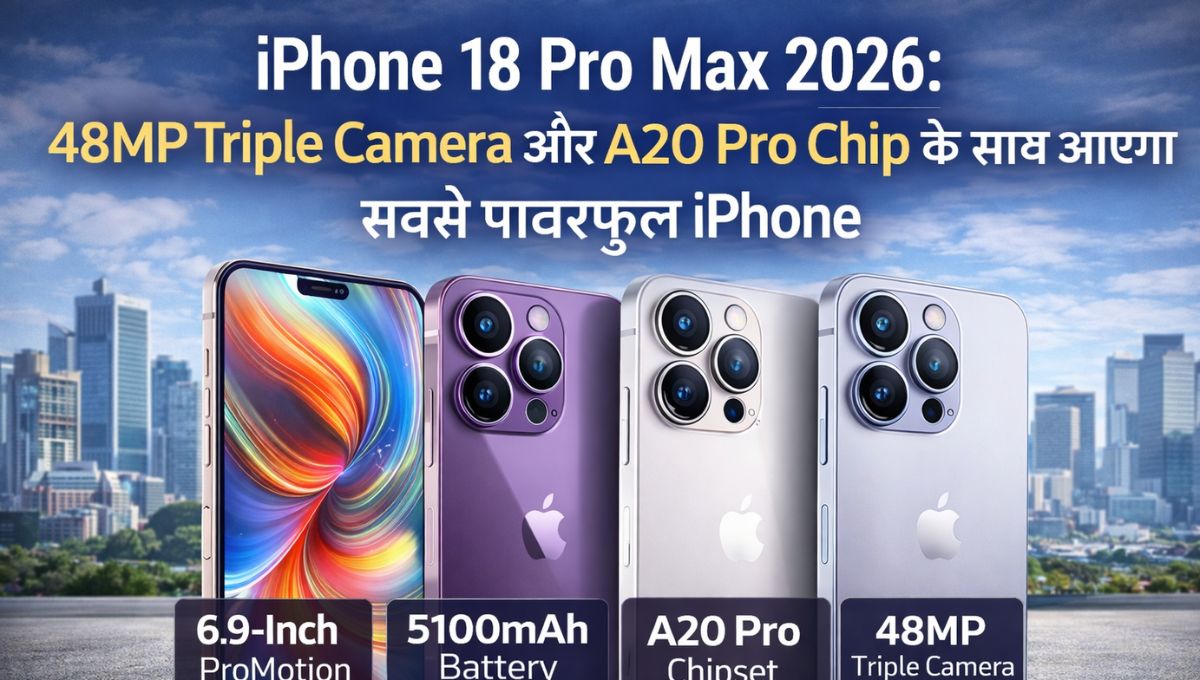 iPhone 18 Pro Max Launch