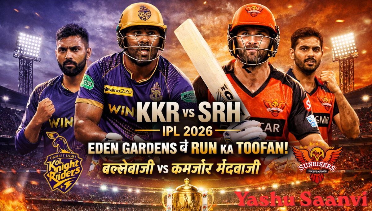 KKR vs SRH IPL 2026
